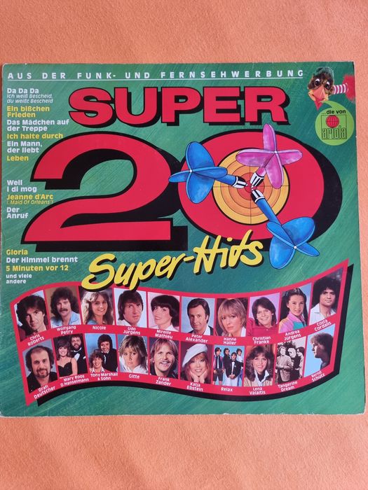 Продам пластинку суперхитов