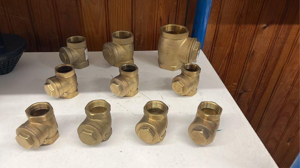Valvulas com batente de 1” a 3”