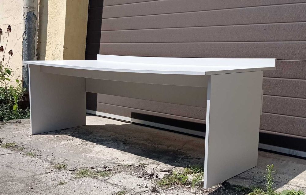 Blat Biurko dla dziecka Płyta meblowa 18 mm Jasny szary Stan idealny