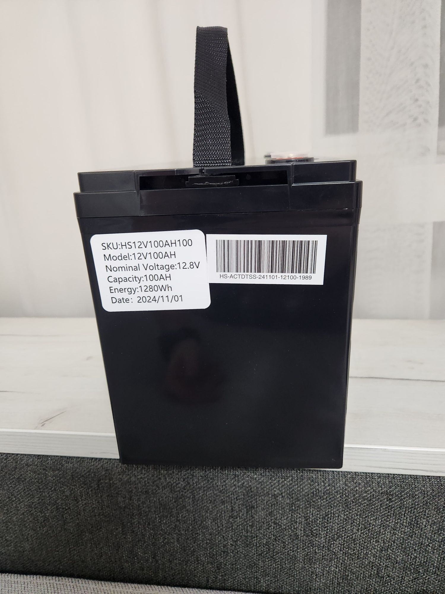 АКБ, Акумулятор HumsiENK 12V 100Ah LiFePO4, 100A BMS, 20000 циклів