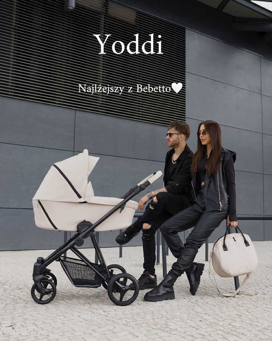 Nowy Najlżejszy wózek 2w1/3w1 Bebetto YODDI 10,5kg! KOLOR 01 mięta