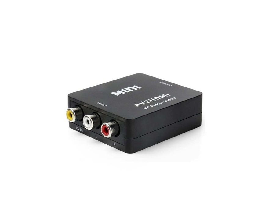 Konwerter CVBS-HDMI Composite Video do HDMI czarny