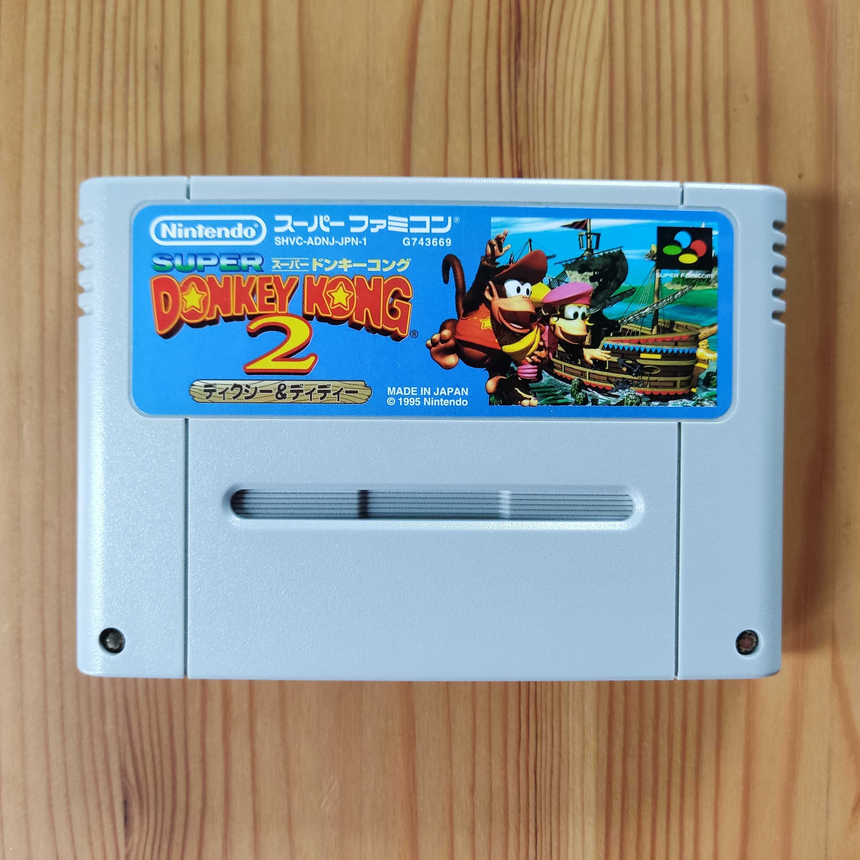 Super Donkey Kong 2 NTSC-J Super Nintendo Famicom SNES