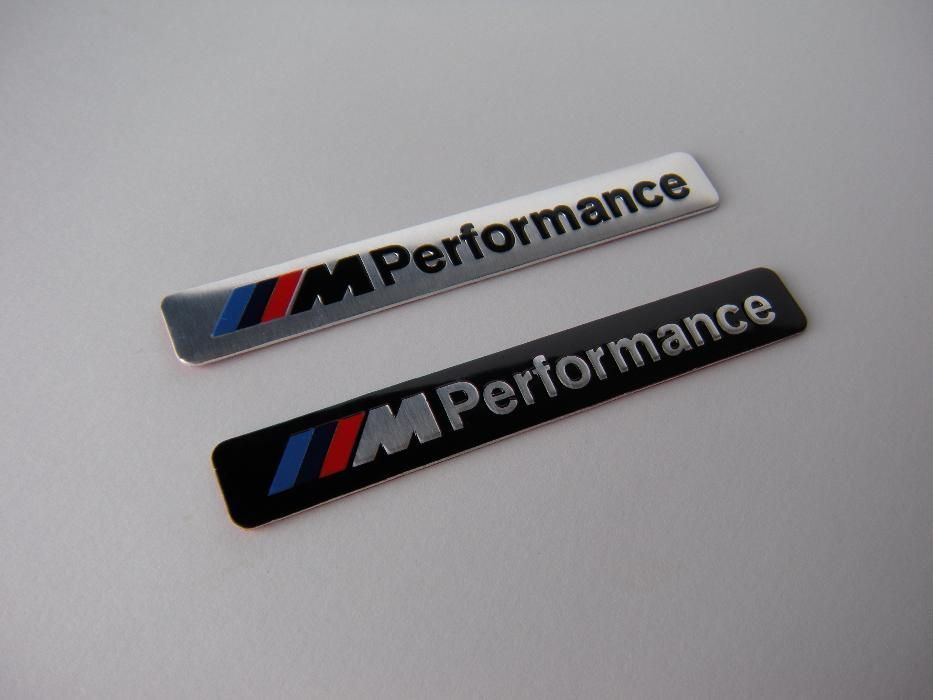 Наклейка металл M Performance E39 E46 E60 E70 E90 F01 F10 F15 F20 F30