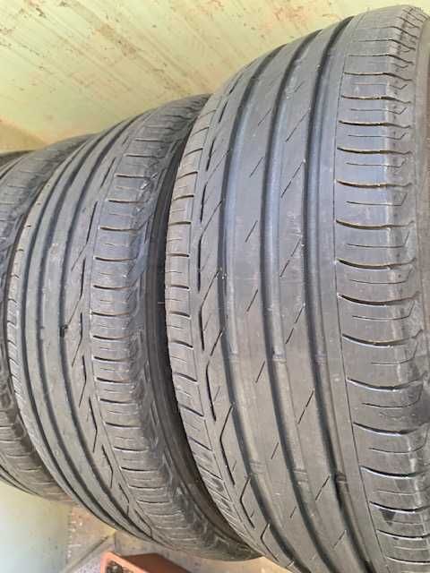 Шины лето 205/55 R16, 4 шт. Bridgestone, протектор 6-6,5 мм. 2020 р.