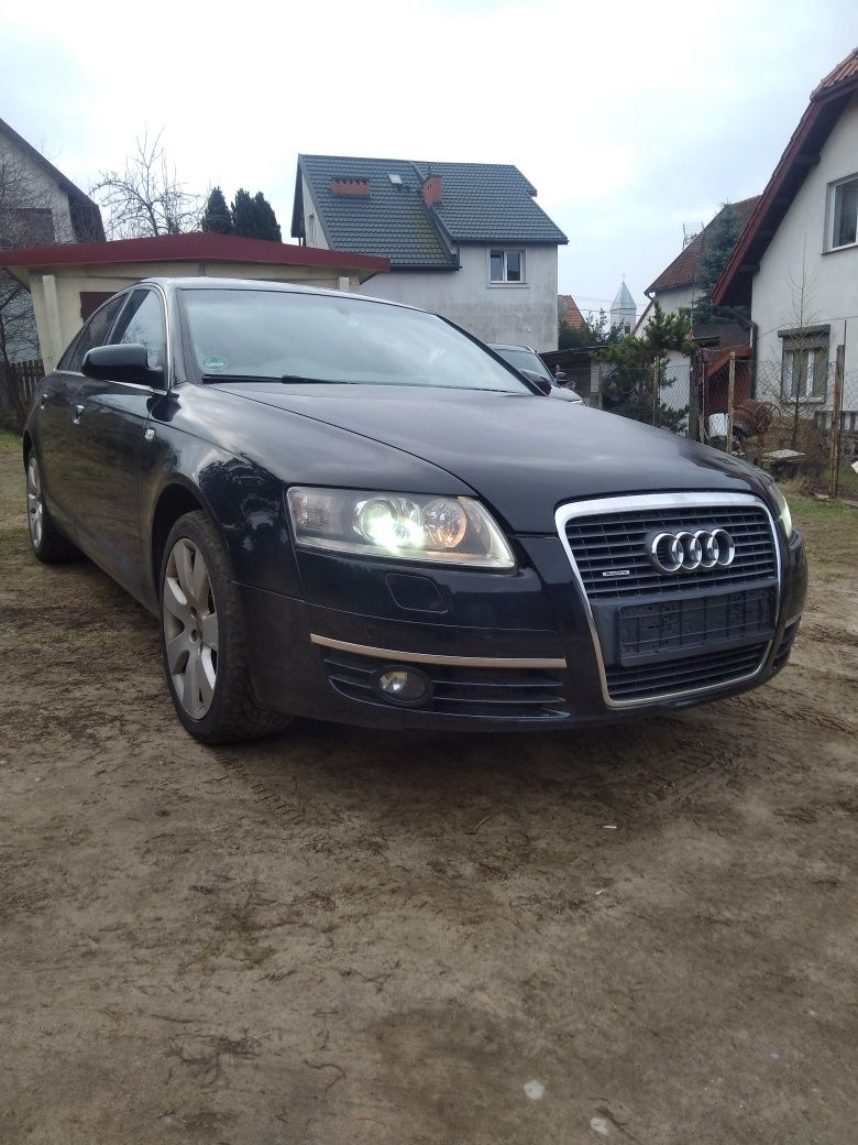 Audi A6 C6 3.0 TDI 233 ps quattro automat skóra łopatki sedan z Niemca