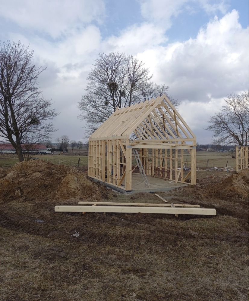 Szkielet budynku 35m2 z antresolą