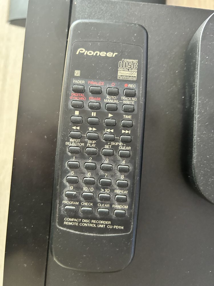 Nagrywarka pioneer pdr-509 cd, cd-r, cd-rw