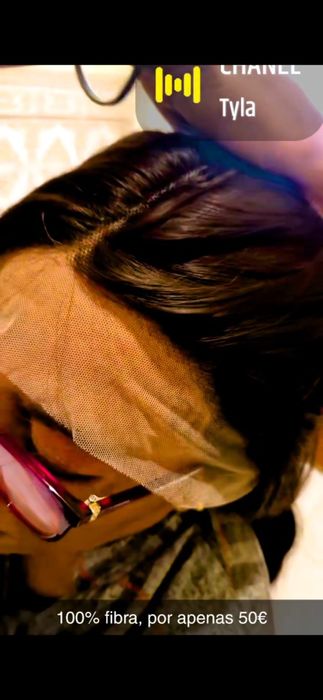 Perucas biofibra "natural"