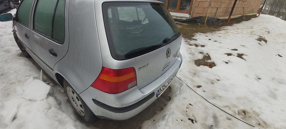 Drzwi kompletne golf 4 IV bora srebrne LA7W  (97-05)