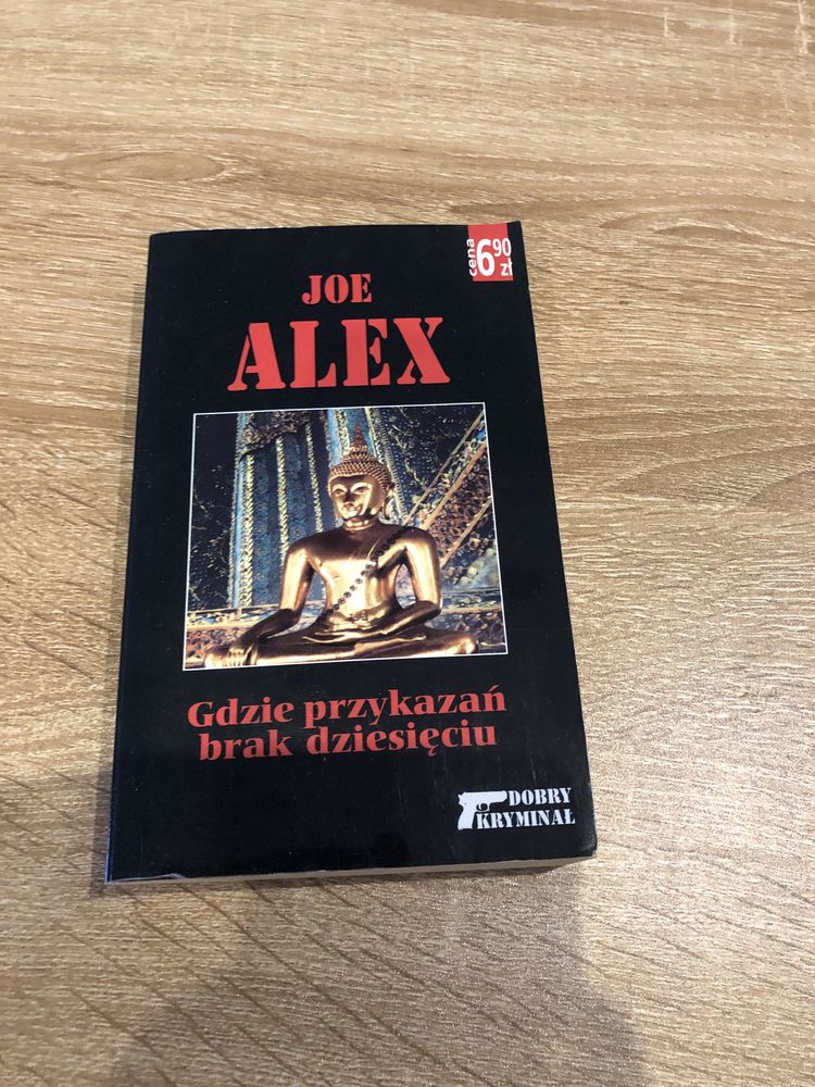 Ksiązka Joe Alex Gdzie przykazań brak dziesięciu