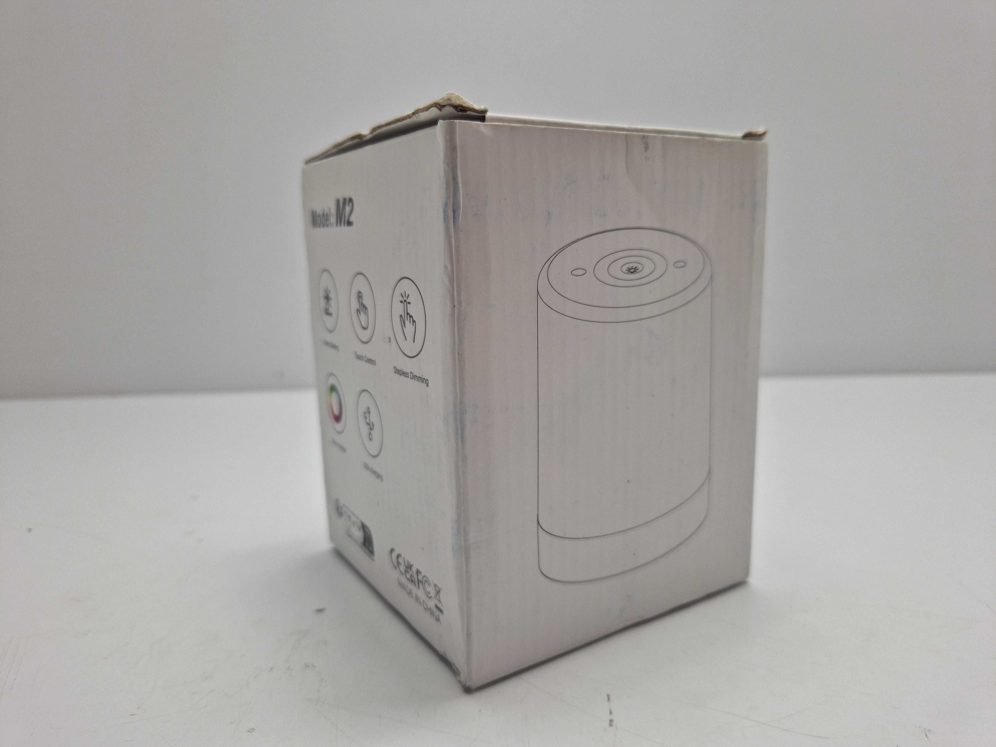 Bonsery Lampka Nocna LED – dotykowa RGB 3 tryby ładowana USB