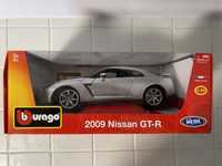 Bburago burago model auta 2009 Nissan GT-R skala 1:18