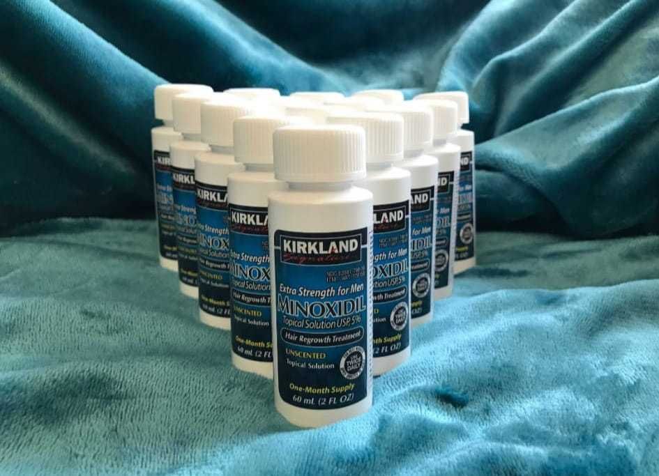 (Entrega Grátis) Minoxidil 5% Kirkland com aplicador