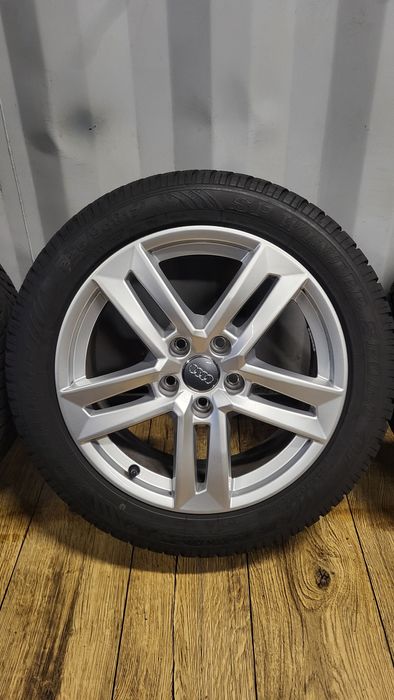 Felgi Audi 17" 5x112 z oponami 225/50 R17 A4 S4 B9 B8 A6 Vw