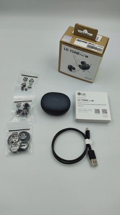 LG TONE Free Fit UVnano DTF7Q, Słuchawki Bezprzewodowe Douszne