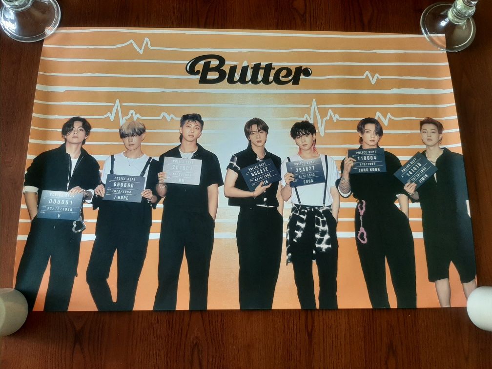 BTS plakat Butter