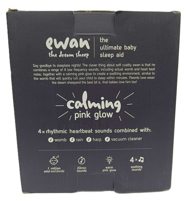 szumiś owca Ewan uspokajacz do usypiania