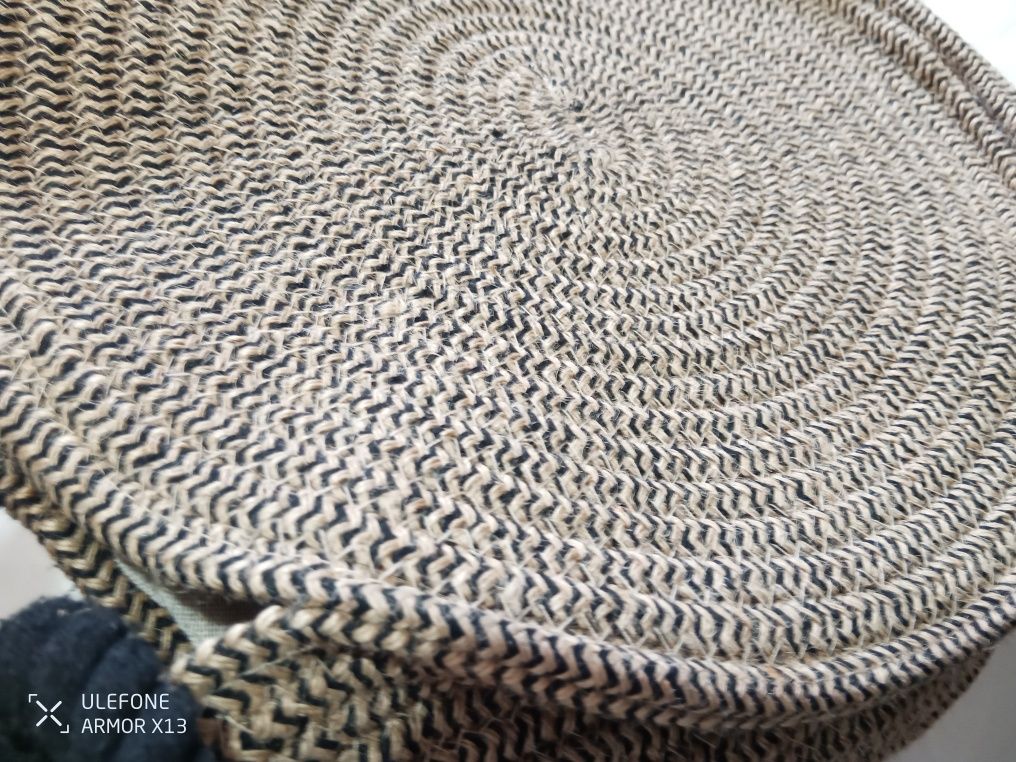 Mala, diâmetro 35cm, alça 40cm