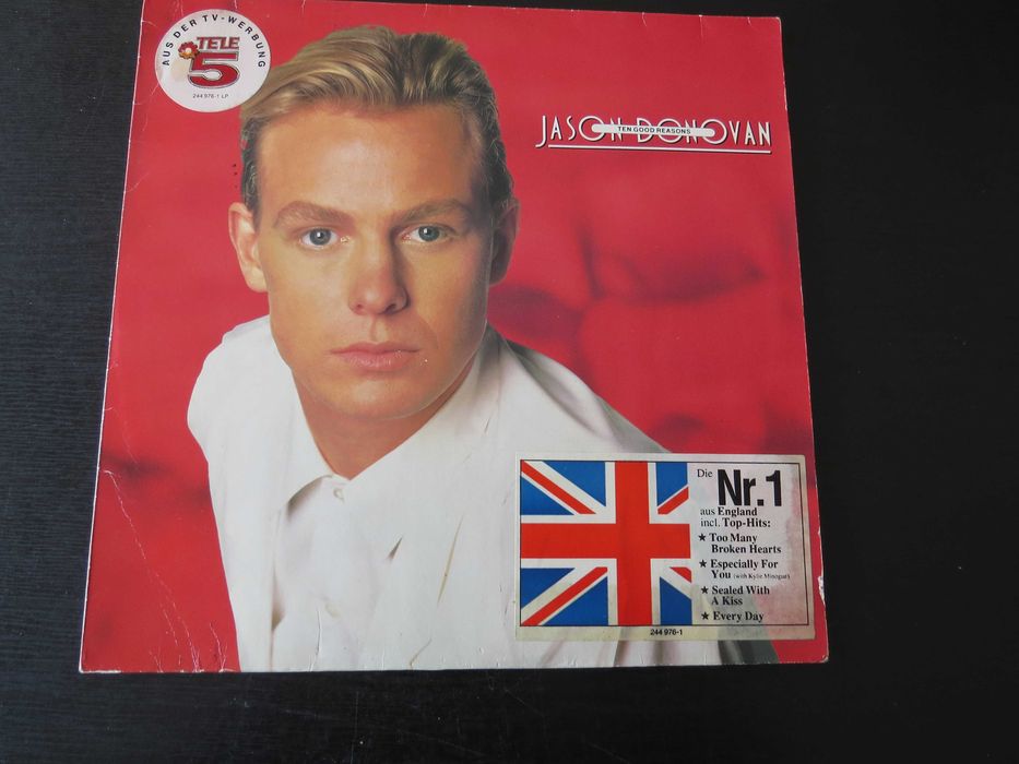 Płyta winylowa  JASON DONOVAN  ten good reasons