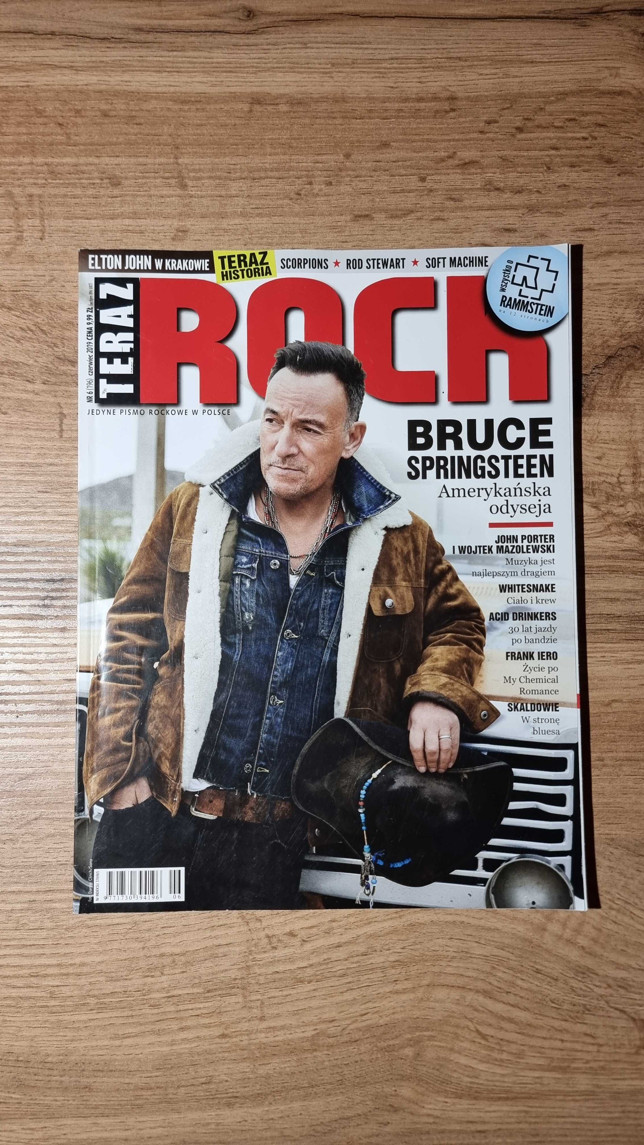 Teraz Rock (196) 6/2019 - Bruce Springsteen, Rammstein, Whitesnake