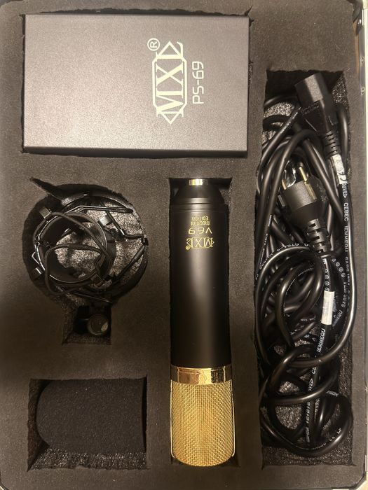 MXL V69 Mogami Edition ( Zestaw ) mikrofon Lampowy