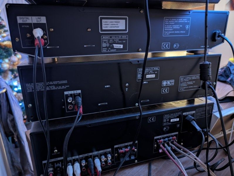 wieża stereo Sony