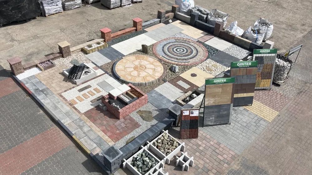 Kostka brukowa, wyroby betonowe