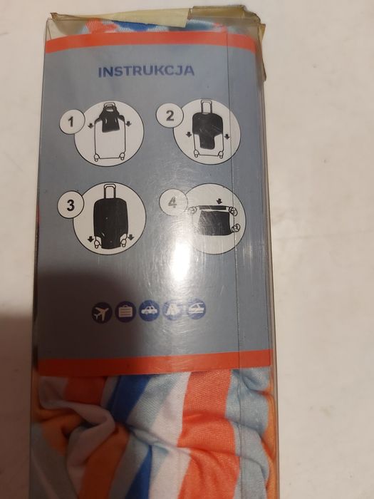 Pokrowiec na walizkę nowy