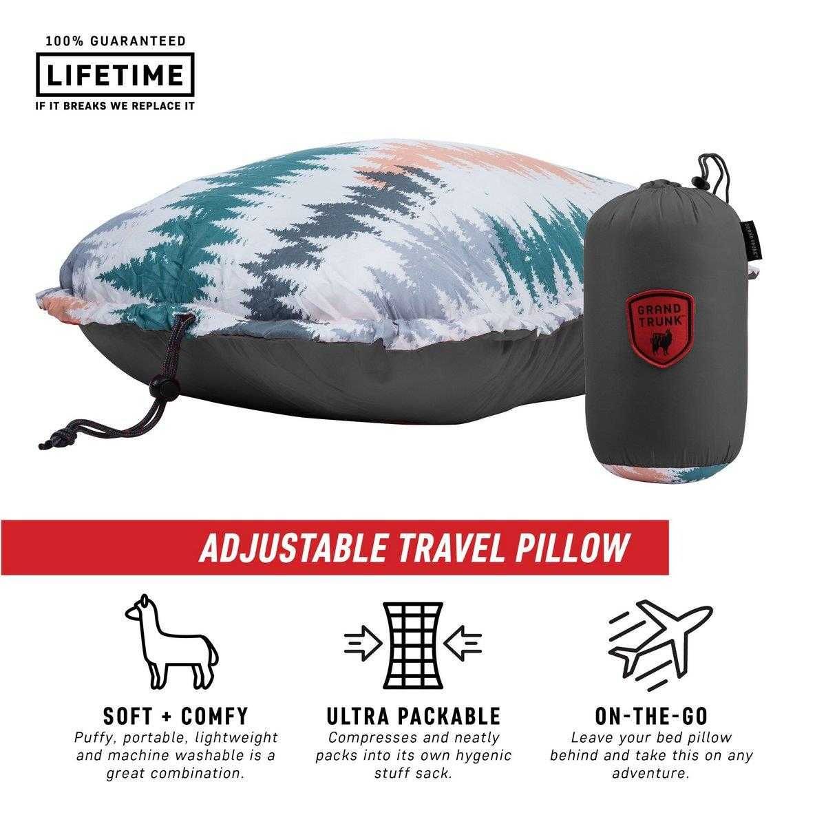 Poduszka Grand Trunk - Puffy Adjustable Travel Pillow (Slate Gray)