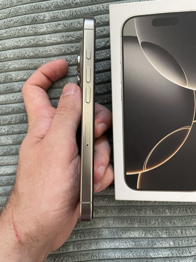 Новый 100% Iphone 16 pro 256gb куплен в Алло, айфон 16 про