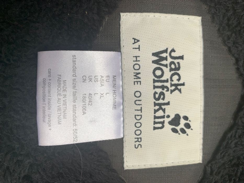Jack Wolfskin parka glacier kurtka 50 52 L XL jedyna