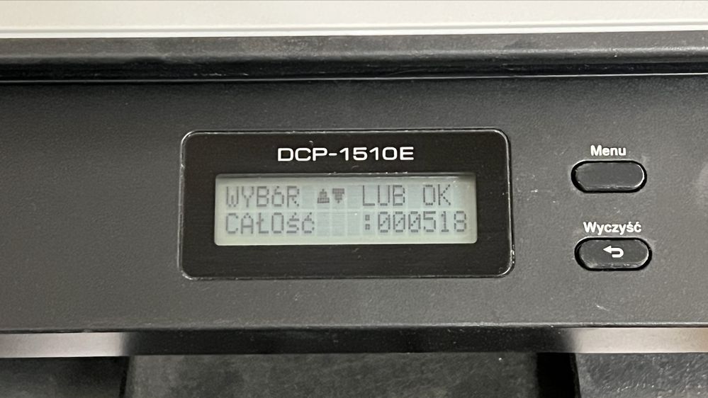 Drukarka laserowa Brother DCP-1510E skaner urządzenie wielofunkcyjne