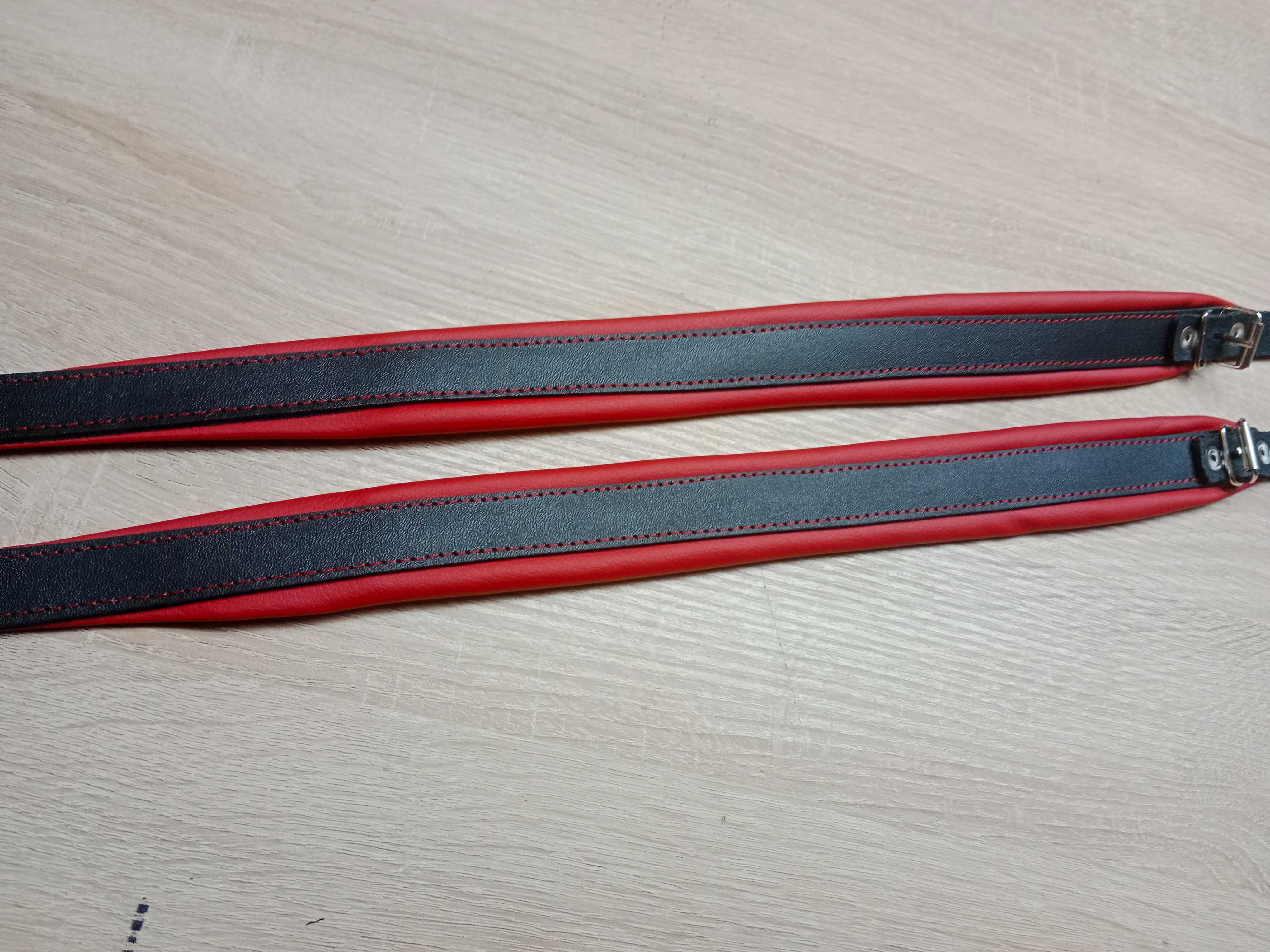 Pasy do akordeonu Standard 120 , 96 bas black red