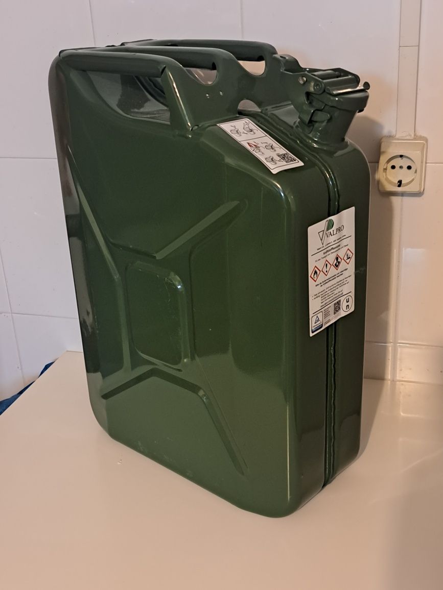 Bidão combustível 20 l novo