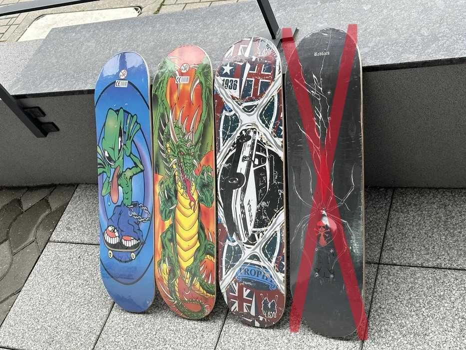 Deck deskorolka różne wzory  bez kółek