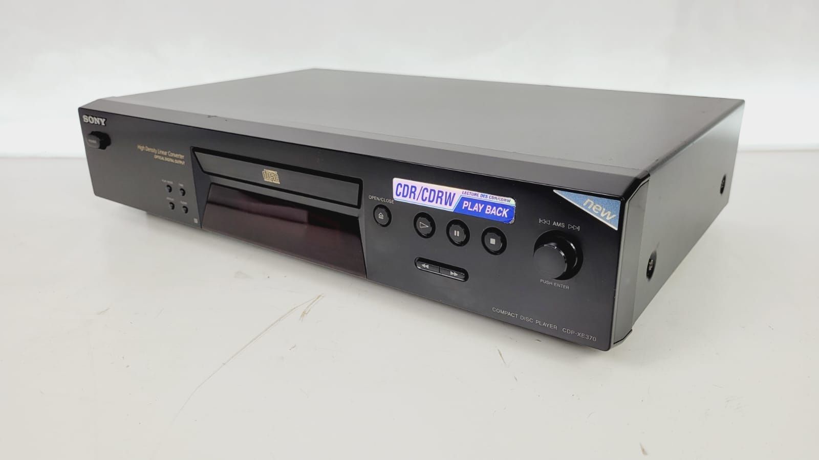 Sony cdp xe 370 odtwarzacz płyt CD czarny sprawny