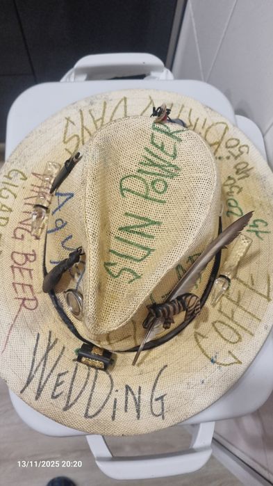 Chapéu original de viajante