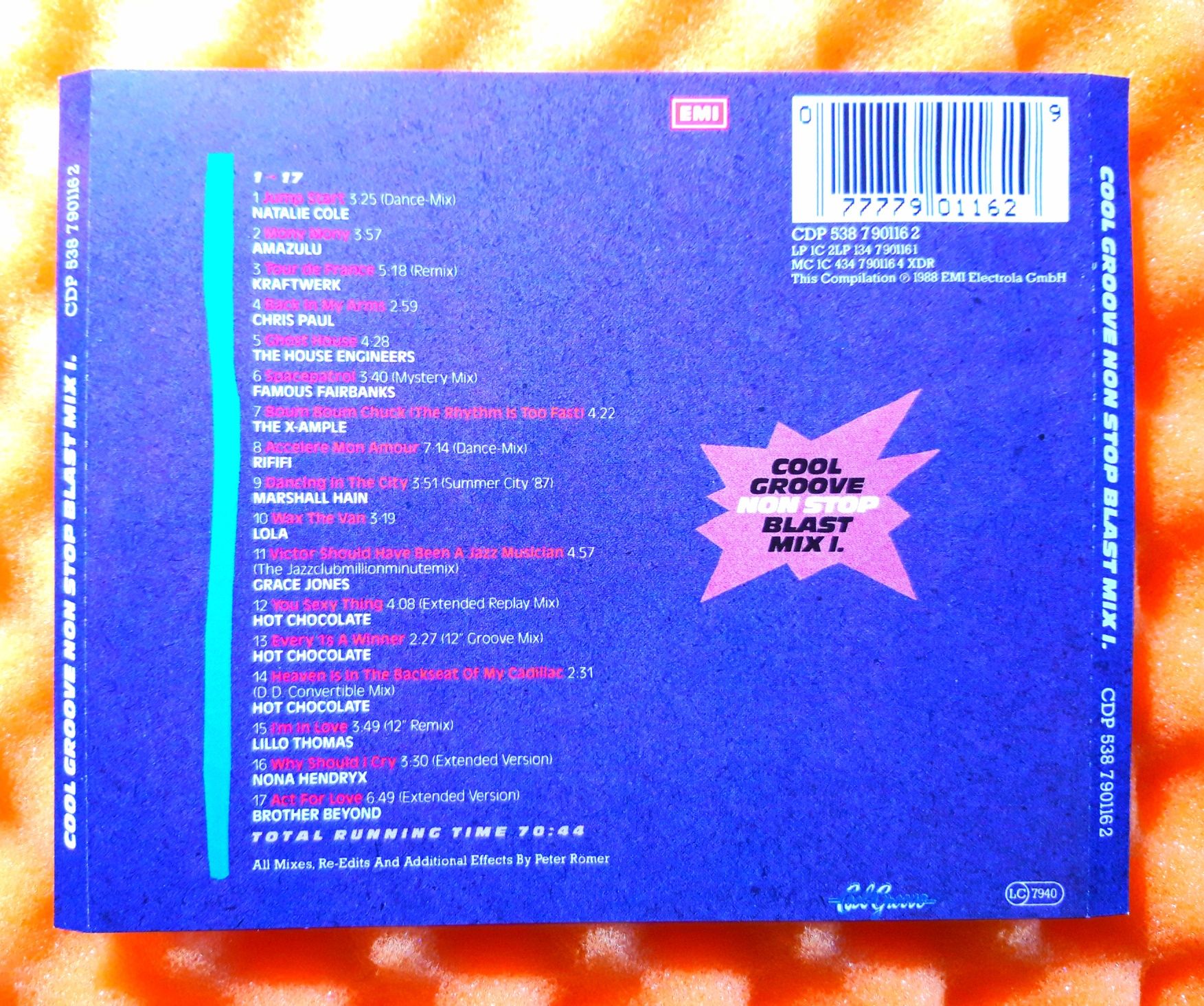Cool Groove Non Stop Blast Mix I (CD, 1988)