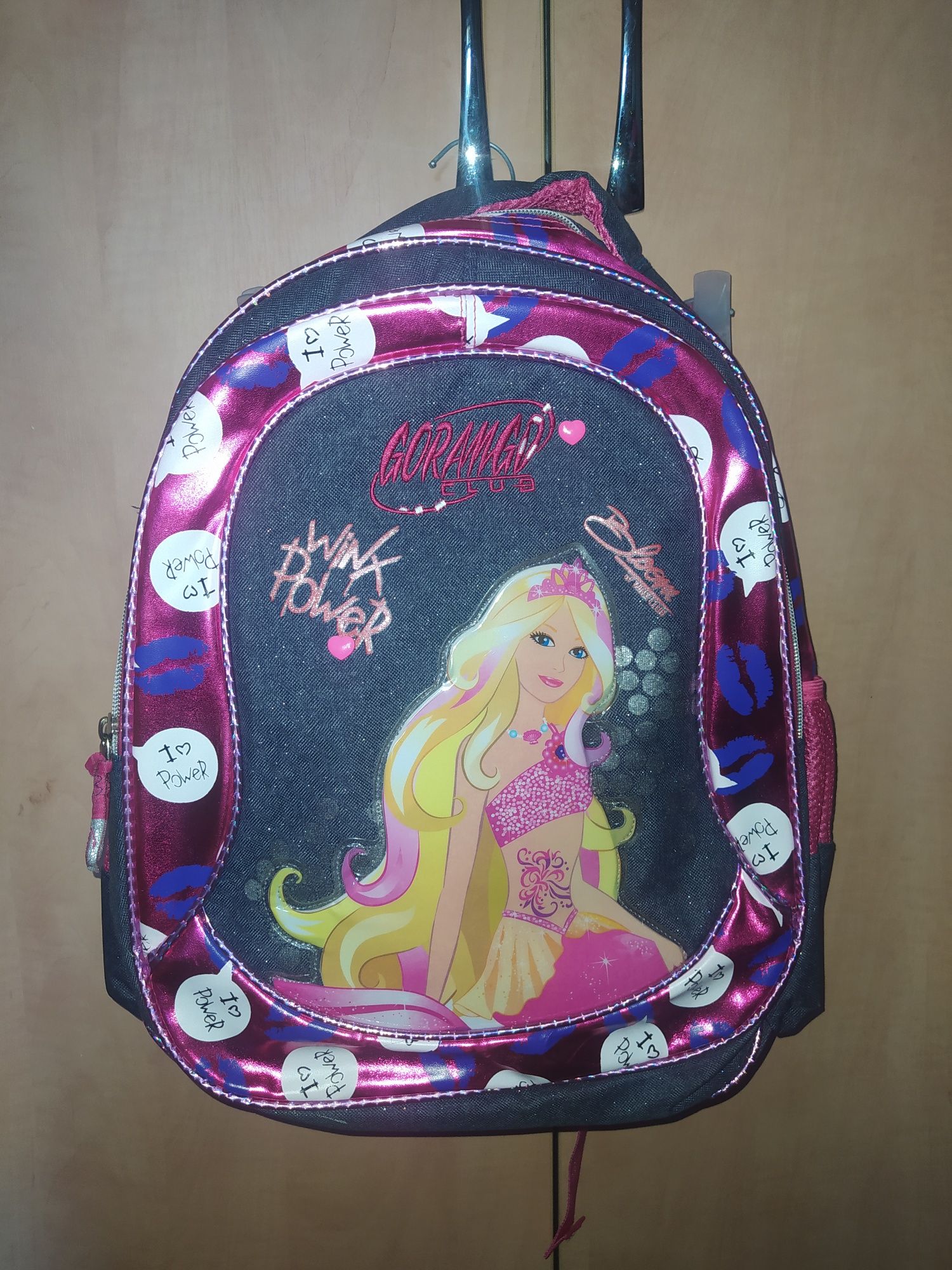 Шкільний рюкзак  для дівчинки з ортопедичною спинкою