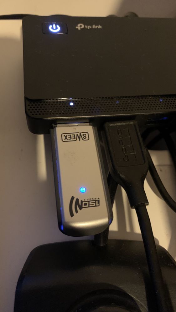 Router Wifi Sweex 150N LW150 + karta sieciowa USB wifi