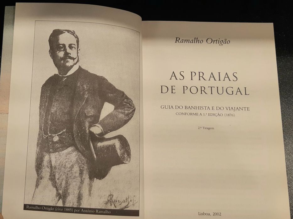 As Praias de Portugal  Guia do banhista e do viajante de Ramalho Ortig
