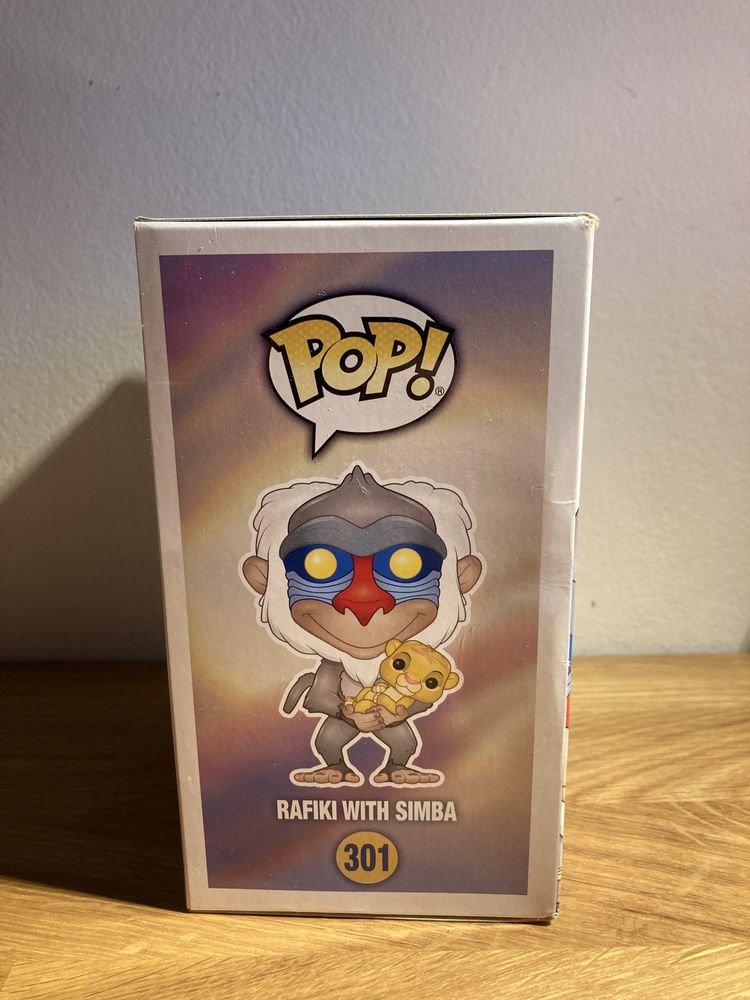 Pop funko/vinyl Rafiki With Simba - Disney Lion King