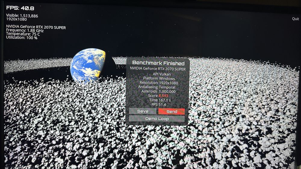 Відеокарта MSI PCI-Ex GeForce RTX 2070 Super Ventus OC 8GB GDDR6