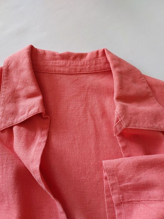 Lniana  narzutka  damska