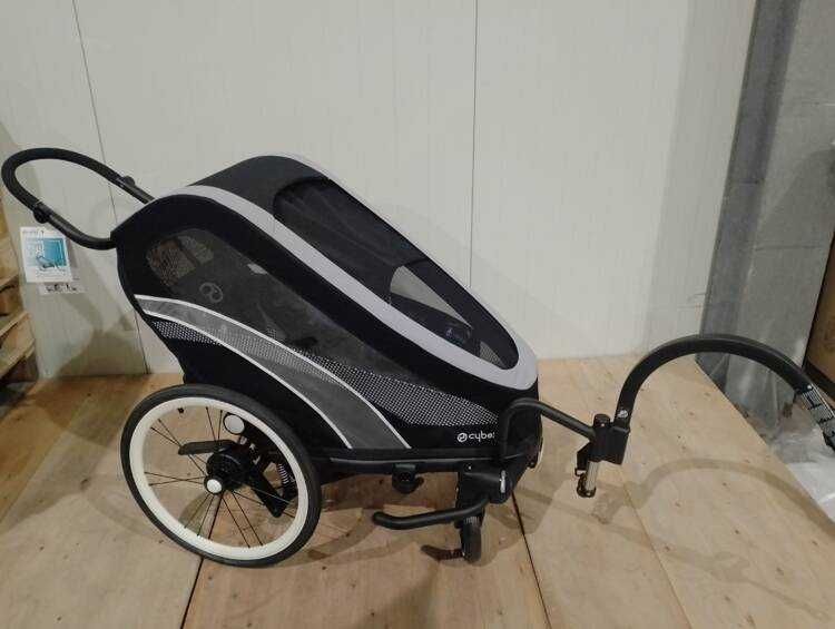 [OUTLET] Cybex Zeno Bike Przyczepka Rowerowa All Black