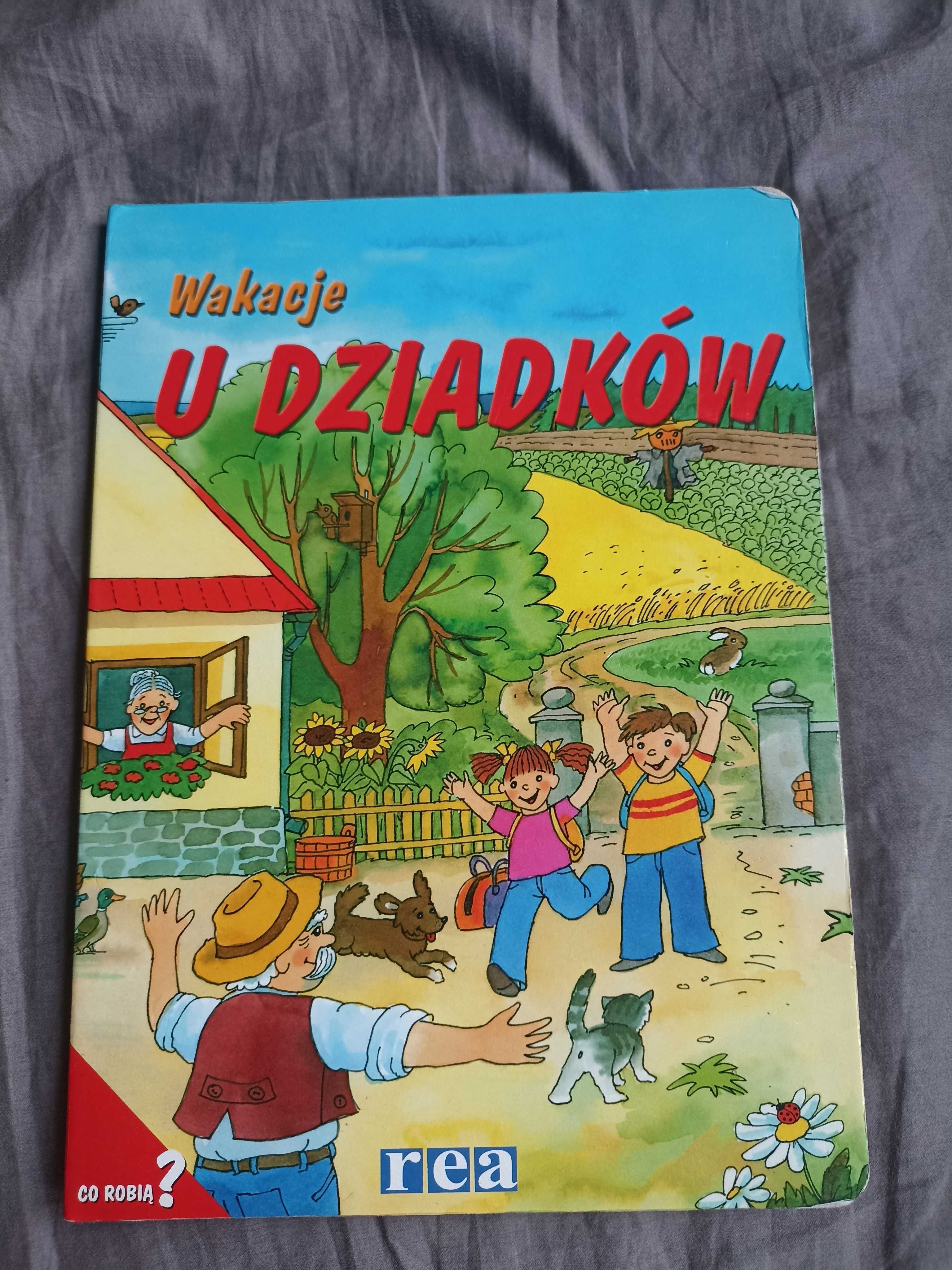 "Wakacje u dziadków" - książeczka dla dzieci
