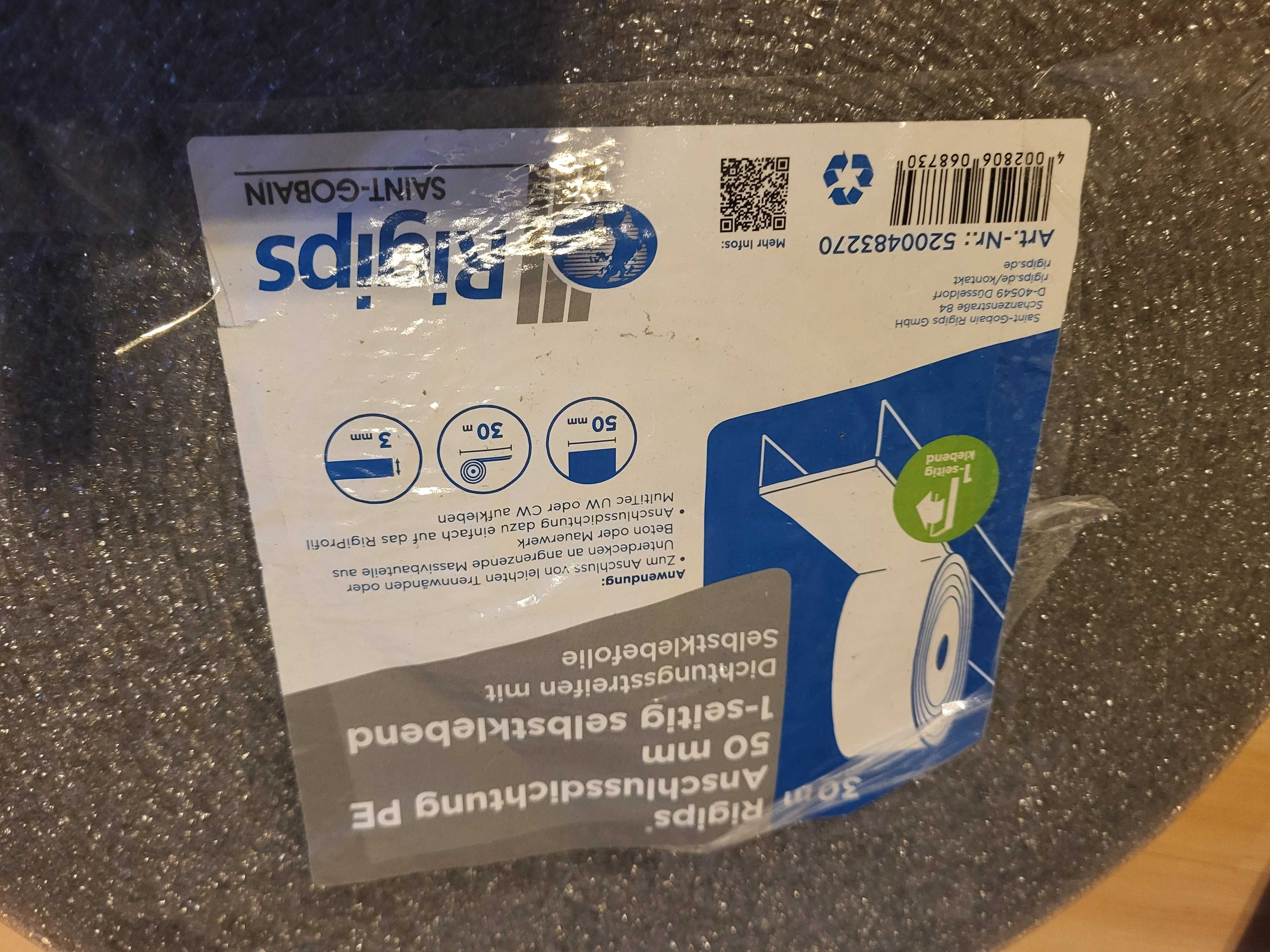 Taśma uszczelniająca samoprzylepna ok. 30m, szer. 55 mm