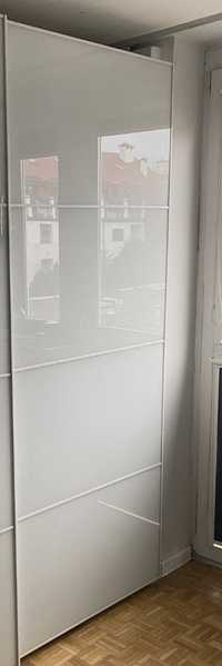 Rama biała aluminiowa   do skrzydła drzwi  Ikea Pax szerokość 100 cm