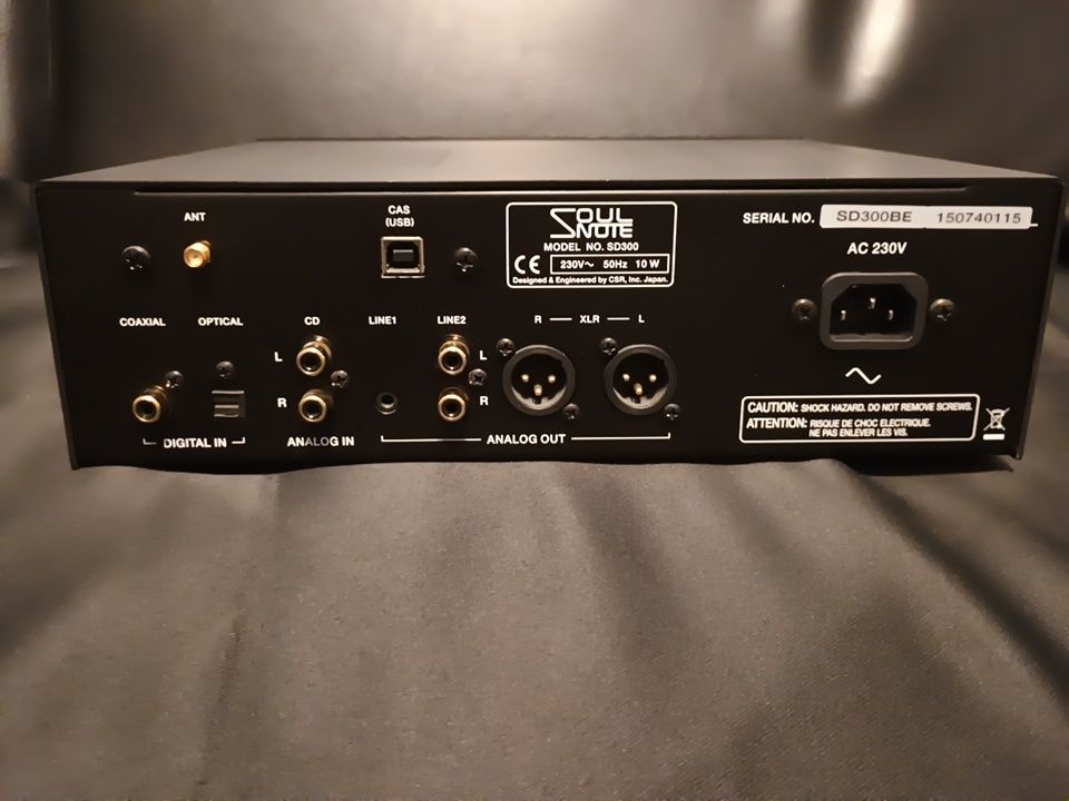 Soul Note SD300 Dac wzmacniacz słuchawkowy
